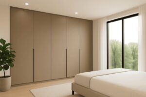 Grand rangement dans chambre luxueuse